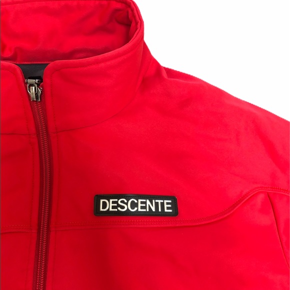 Descente red womens 14 Jacket waterproof - Picture 7 of 9